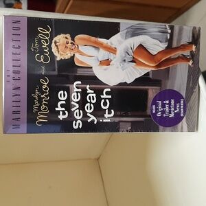 The Marilyn Collection "the seven year itch" VHS Tape New Factory Sealed